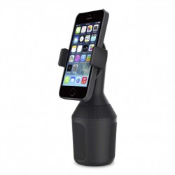 Belkin Support de voiture pour porte-gobelet compatible iPhone XS, iPhone XS Max, iPhone XR, iPhone X, iPhone 8 / 8 Plus, appar