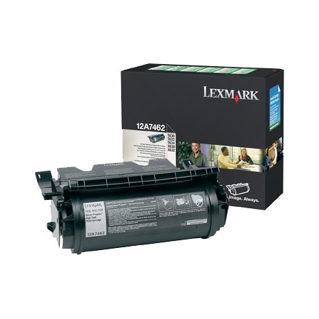 Lexmark - À rendement élevé - noir - original - remanufacturé - cartouche de toner LCCP - pour Lexmark T630, T632, T634, T634dt