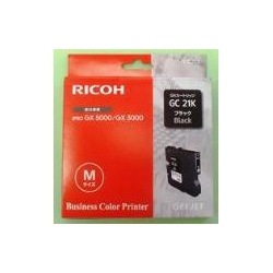 Ricoh GC 21K - Noir - original - cartouche d'encre - pour Ricoh Aficio GX3000, Aficio GX3050, Aficio GX5050, GX 2500, GX 3050,