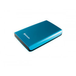 Verbatim Store 'n' Go Portable - Disque dur - 1 To - externe (portable) - USB 3.0 - 5400 tours/min - bleu des Caraïbes