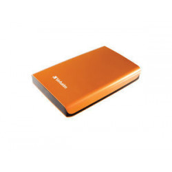 Verbatim Store 'n' Go Portable - Disque dur - 1 To - externe (portable) - USB 3.0 - 5400 tours/min - Orange volcanique