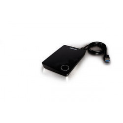Verbatim Store 'n' Go Executive Portable - Disque dur - 500 Go - externe (portable) - USB 3.0 - 5400 tours/min - noir brillan