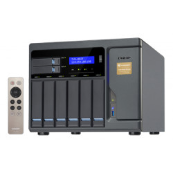 QNAP TVS-882T - Serveur NAS - 8 Baies - SATA 6Gb/s - RAID 0, 1, 5, 6, 10, JBOD - RAM 16 Go - 10 Gigabit Ethernet - iSCSI