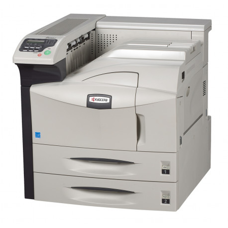 Kyocera FS-9530DN - Imprimante - Noir et blanc - Recto-verso - laser - A3/Ledger - 1800 x 600 ppp - jusqu'à 51 ppm - capacité 