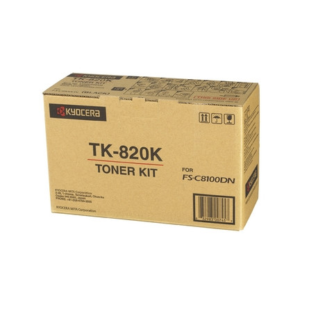 TK-820K Toner/black f FS-C8100DN