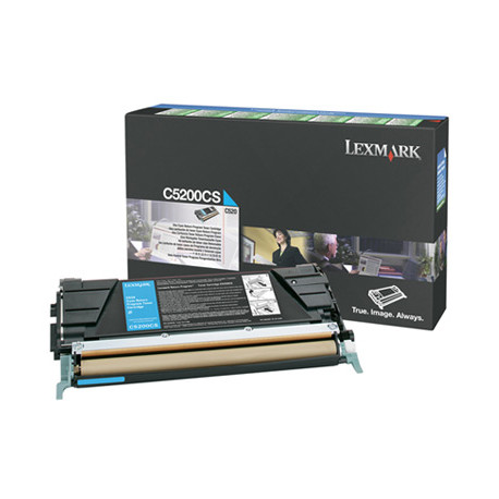 Lexmark - Cyan - original - cartouche de toner LCCP, LRP - pour Lexmark C520n, C530dn, C530n