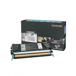 Lexmark - Noir - original - cartouche de toner LCCP, LRP - pour Lexmark C520n, C530dn, C530n
