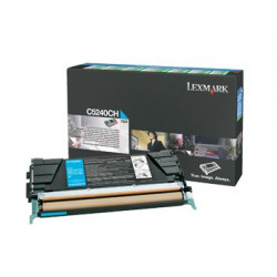Lexmark - cartouche de toner - a rendement eleve - 1 x cyan - 5000 pages - lrp