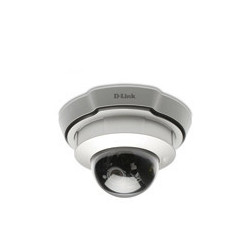 D-Link DCS-6110 Fixed Dome Network Camera - Caméra de surveillance réseau - dôme - inviolable - couleur - à focale variable - L