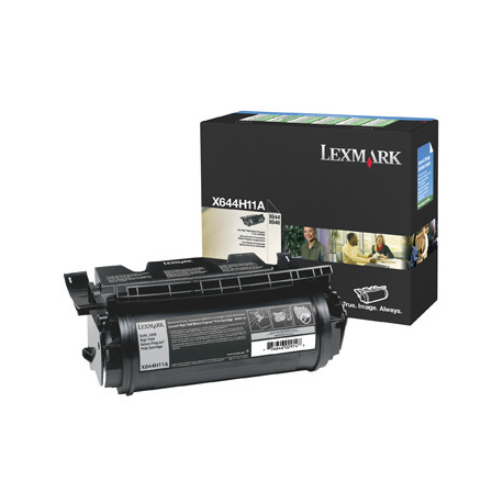 Lexmark - À rendement élevé - noir - original - cartouche de toner LRP - pour Lexmark X642e, X644dte, X644e, X646dte, X646dtem,