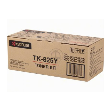TK-825Y Toner/jaune f KM-C2520-3225-3232