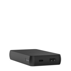 mophie powerstation XL - Banque d'alimentation sans fil - Li-pol - 10000 mAh - 15 Watt - 2.1 A (USB) - noir