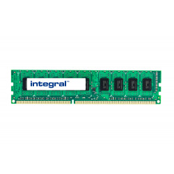 Integral - DDR3 - module - 2 Go - DIMM 240 broches - 1066 MHz / PC3-8500 - CL7 - 1.5 V - mémoire sans tampon - ECC