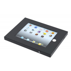 Neomounts by Newstar IPAD2N-UN20 - Boîtier - pour tablette (Anti-vol) - verrouillable - acier - noir - Interface de montage : 1