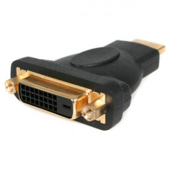 StarTech.com HDMI Male to DVI Female - HDMI to DVI-D Adapter - Bi-Directional - DVI to HDMI (HDMIDVIMF) - Adaptateur vidéo - li