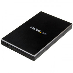 StarTech.com Boîtier USB 3.1 (10 Gb/s) pour disque dur SATA III de 2,5" - Boîtier HDD / SSD externe portable - Aluminium - Boi