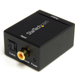 StarTech.com Convertisseur audio coaxial numérique ou Toslink optique SPDIF vers RCA stéréo - Convertisseur audio numérique coa