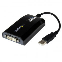 StarTech.com Adaptateur USB vers DVI - Carte vidéo USB externe pour PC et MAC - 1920 x 1200 - Adaptateur USB/DVI - USB (M) pour