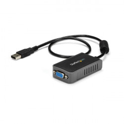 StarTech.com Adaptateur / Convertisseur vidéo USB 2.0 vers VGA HD15 - Carte graphique externe - Mâle / Femelle - 1440x900 - Ada