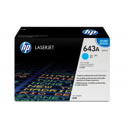 HP 643A - Cyan - original - LaserJet - cartouche de toner (Q5951A) - pour Color LaserJet 4700, 4700dn, 4700dtn, 4700n, 4700ph+