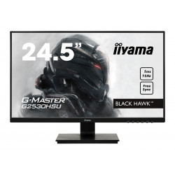 iiyama G-MASTER Black Hawk G2530HSU-B1 - Écran LED - 24.5" - 1920 x 1080 Full HD (1080p) @ 75 Hz - TN - 250 cd/m² - 1000:1 - 1