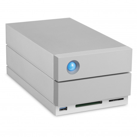 LaCie 2big Dock Thunderbolt 3 - Baie de disques - 32 To - 2 Baies (SATA-600) - HDD 16 To x 2 - USB 3.1, Thunderbolt 3 (externe)