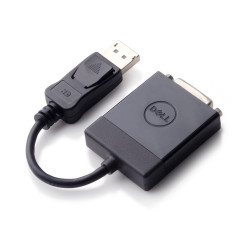 Dell Kit - Adaptateur vidéo - DisplayPort pour DVI (Single Link) - pour Dell 34XX, 3640, OptiPlex 30XX, 3240, 50XX, 5480, 70XX,