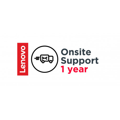 Lenovo Onsite Upgrade - Contrat de maintenance prolongé - pièces et main d'oeuvre (pour système avec garantie de dépôt ou de r