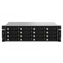 QNAP TL-R1620Sdc - Baie de disques - 16 Baies (SATA-600 / SAS-3) - SAS 12Gb/s (externe) - rack-montable - 3U