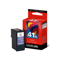 Lexmark Cartridge No. 41A - Couleur (cyan, magenta, jaune) - originale - cartouche d'encre - pour Lexmark X4850, X4875, X4950,