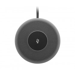 Logitech EXPANSION MIC FOR MEETUP - Microphone - pour Small Room Solution for Google Meet, for Microsoft Teams Rooms, for Zoom 