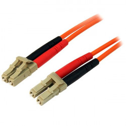 StarTech.com 2m Fiber Optic Cable - Multimode Duplex 50/125 - LSZH - LC/LC - OM2 - LC to LC Fiber Patch Cable (50FIBLCLC2) - Câ