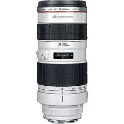 Canon EF - Téléobjectif zoom - 70 mm - 200 mm - f/2.8 L USM - Canon EF - pour EOS 1000, 1D, 50, 500, 5D, 7D, Kiss F, Kiss X2, K