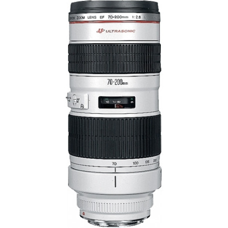 Canon EF - Téléobjectif zoom - 70 mm - 200 mm - f/2.8 L USM - Canon EF - pour EOS 1000, 1D, 50, 500, 5D, 7D, Kiss F, Kiss X2, K