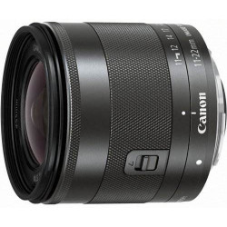 Canon EF-M - Objectif à zoom - 11 mm - 22 mm - f/4.0-5.6 IS STM - Canon EF-M - pour EOS Kiss M, Kiss M2, M, M10, M100, M2, M200