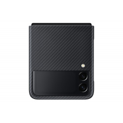 Samsung EF-XF711 - Coque de protection pour téléphone portable - aramide - noir - pour Galaxy Z Flip3 5G