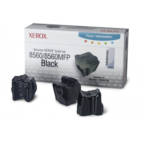 Xerox Phaser 8560MFP - Pack de 3 - noir - originale - encres solides - pour Phaser 8560