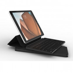 ZAGG-Universal Keyboard-7 Color Backlit-Fabric Stand-Flex-KB-Black-French