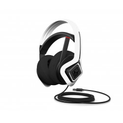 OMEN by HP Mindframe Prime Headset - Micro-casque - circum-aural - filaire - USB - blanc - pour OMEN Obelisk by HP 875, HP 15, 