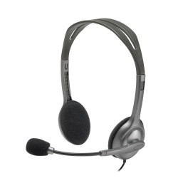 Logitech Stereo Headset H110 - Micro-casque - sur-oreille - filaire