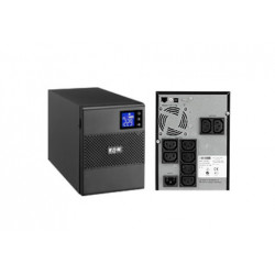 Eaton 5SC 1000i - Onduleur - CA 230 V - 700 Watt - 1000 VA - RS-232, USB - connecteurs de sortie : 8 - noir