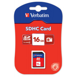 Verbatim - Carte mémoire flash - 16 Go - Class 4 - SDHC