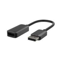 Belkin - Adaptateur vidéo - DisplayPort mâle pour HDMI femelle - 22.05 cm - noir - actif