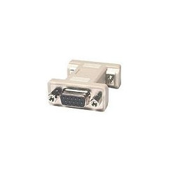 C2G Port Saver Adapter - Protection pour port - HD-15 (VGA) (M) pour HD-15 (VGA) (F) - moulé