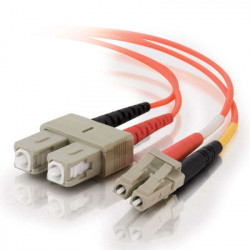 C2G LC-SC 62.5/125 OM1 Duplex Multimode PVC Fiber Optic Cable (LSZH) - Cordon de raccordement - SC multi-mode (M) pour LC multi