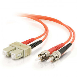 C2G SC-ST 50/125 OM2 Duplex Multimode PVC Fiber Optic Cable (LSZH) - Câble réseau - SC multi-mode (M) pour ST multi-mode (M) - 