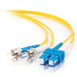 C2G SC-ST 9/125 OS1 Duplex Singlemode PVC Fiber Optic Cable (LSZH) - Cordon de raccordement - mode unique ST (M) pour mode uniq
