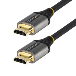 StarTech.com 6ft (2m) HDMI Cable, Certified Ultra High Speed HDMI Cable 48Gbps, 8K 60Hz/4K 120Hz HDR10+ eARC, Ultra HD 8K HDMI 