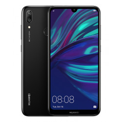 Huawei Y7 2019 - 4G smartphone - double SIM - RAM 3 Go / 32 Go - microSD slot - Écran LCD - 6.26" - 1520 x 720 pixels - 2x cam