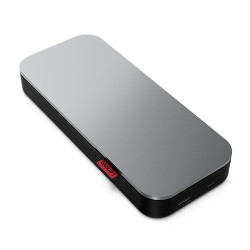 Lenovo Go USB-C Laptop - Banque d'alimentation - 1 x batterie - lithium-polymère - 20000 mAh - 74 Wh - noir tonnerre - pour 14